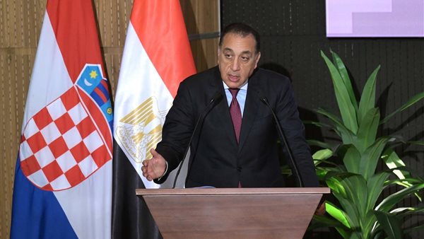 الدكتور مصطفى مدبولي خلال منتدى الأعمال المصري الكرواتي 2025