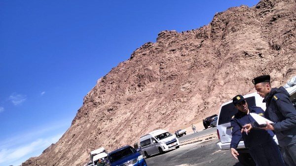 حادث سانت كاترين اليوم