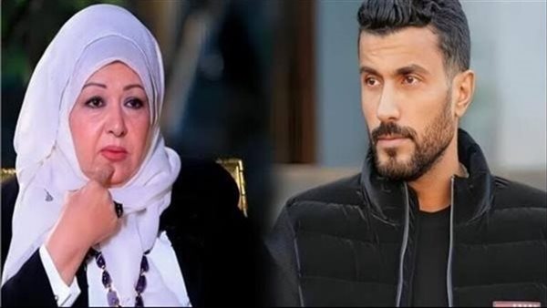 عفاف شعيب والمخرج محمد سامي