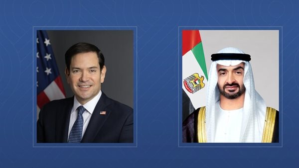 رئيس الإمارات يحذر وزير خارجية أمريكا من تهجير غزة