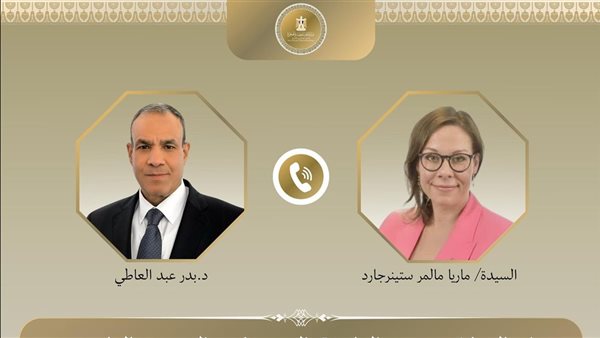 وزير الخارجية ونظيرته السويدية