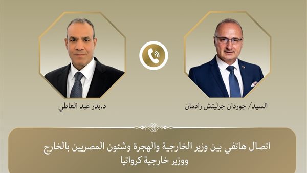 الدكتور بدر عبد العاطي، وزير الخارجية