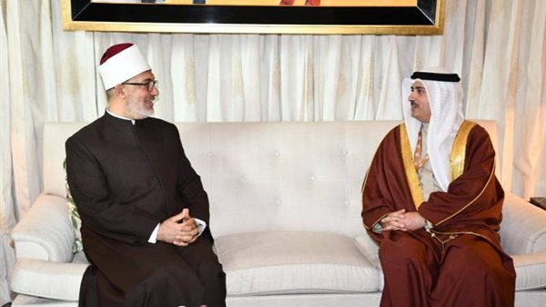 مفتي الجمهورية يبحث تعزيز التعاون مع وزير العدل البحريني 