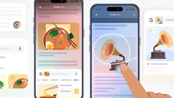 جوجل تطلق مزايا جديدة لأداة "Google Lens" في هواتف آيفون
