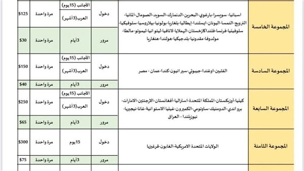 حكومة أحمد الشرع ترفع تأشيرة دخول المصريين لسوريا لـ150 دولا
