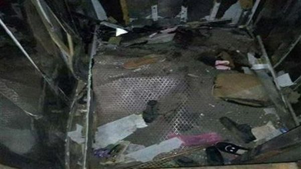 حادث سقوط اسانسير في الهرم اليوم 