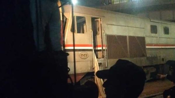 حادث قطار البدرشين اليوم 
