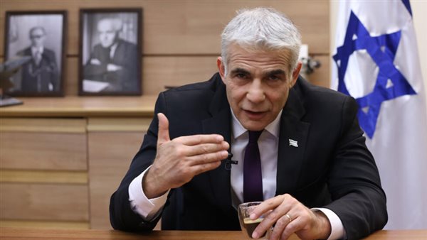زعيم المعارضة الاسرائيلية يائير لابيد 