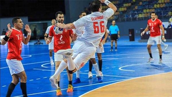 مباراة الأهلي والزمالك "كرة يد"