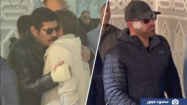 جنازة والدة باسم سمرة 