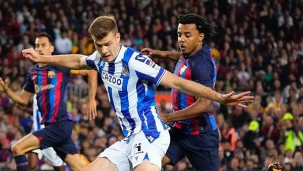 بث مباشر مباراة برشلونة وريال سوسيداد