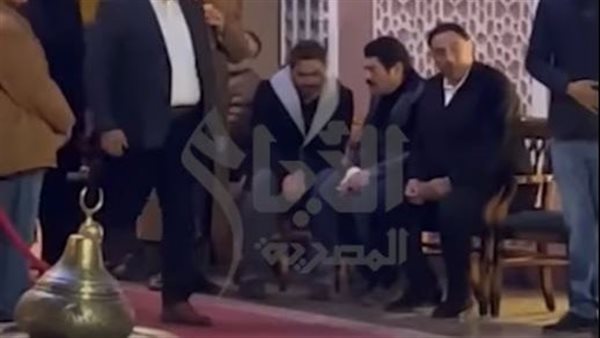 عزاء والدة باسم سمرة