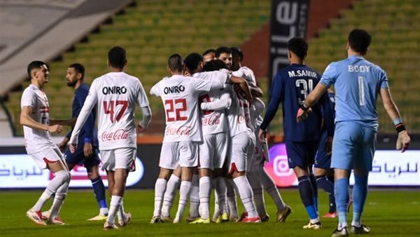 أهداف مباراة الزمالك وإنبي
