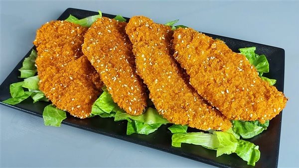 خطوات عمل الإسكالوب بانيه على طريقة الشيف غادة عادل 