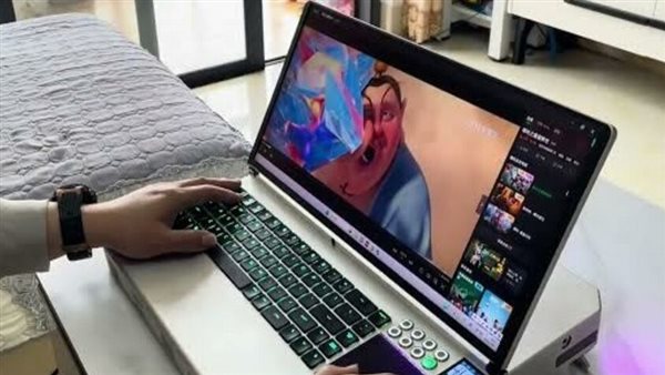 أول حاسب محمول في العالم مزود بنظام تبريد مائي (فيديو)