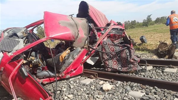أسماء ضحايا حادث قطار الاسماعيلية اليوم