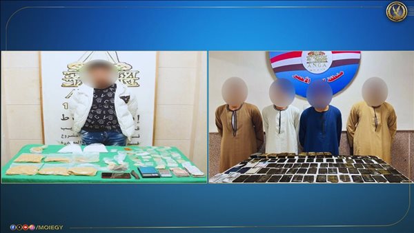 سقوط تجار المخدرات بالمحافظات 
