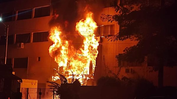 إخماد حريق داخل شقة سكنية في مدينة 6 أكتوبر