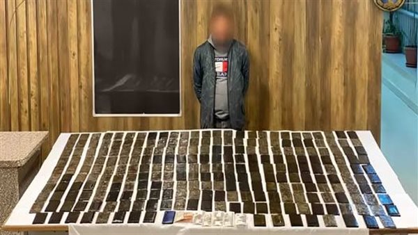 ضبط مسجل خطر بحشيش بالسويس 