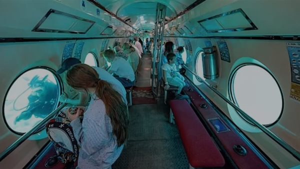غرق الغواصة سندباد الغردقة