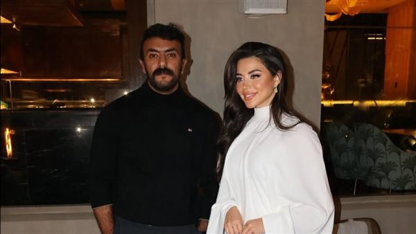 يارا السكري بالأبيض برفقة العوضي في سحور مسلسل فهد البطل 