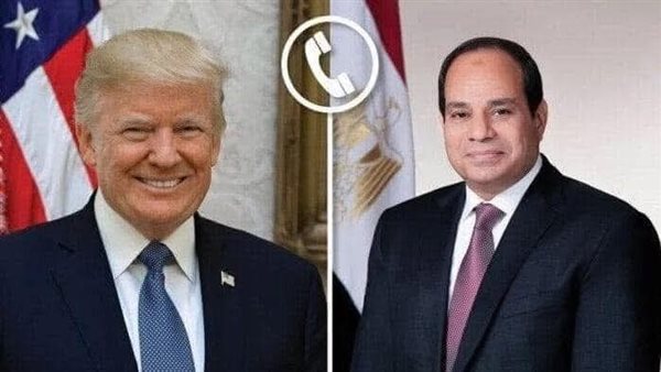 الرئيس السيسي ودونالد ترامب 