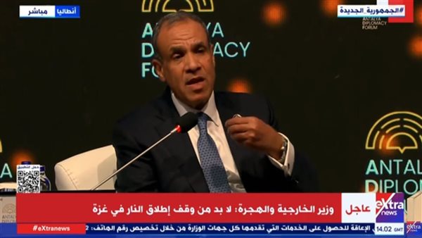 الدكتور بدر عبد العاطي، وزير الخارجية والهجرة