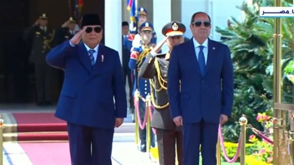 الرئيس عبد الفتاح السيسي، رئيس الجمهورية، ونظيره الإندونيسي