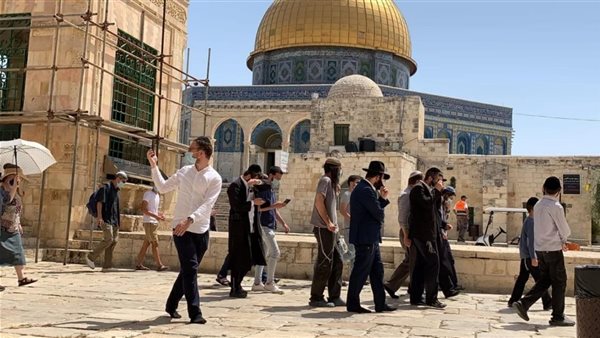 مئات المستوطنين يقتحمون المسجد الأقصى