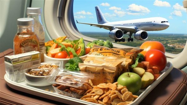 احذر هذه الأطعمة والمشروبات ممنوع تناولها داخل الطائرة 