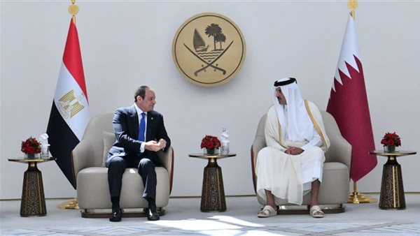 زيارة الرئيس السيسي لقطر