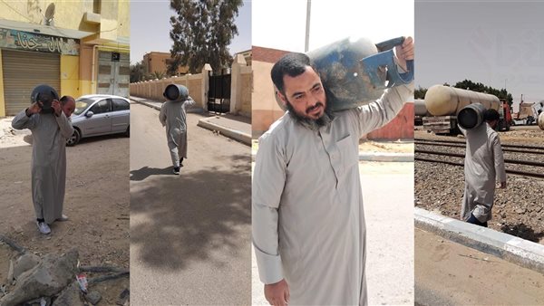 الإيقاع بالمتلاعبين بأسعار أسطوانات الغاز في السويس