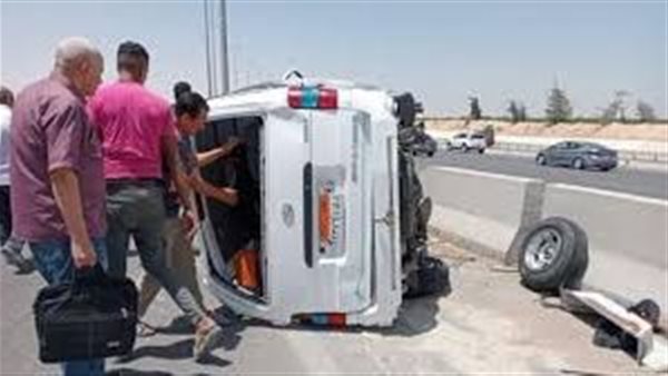 انقلاب سيارة - ارشيفية