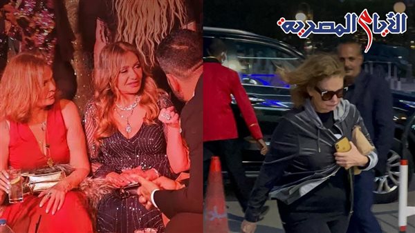 يسرا في فرح ليلى أحمد زاهر