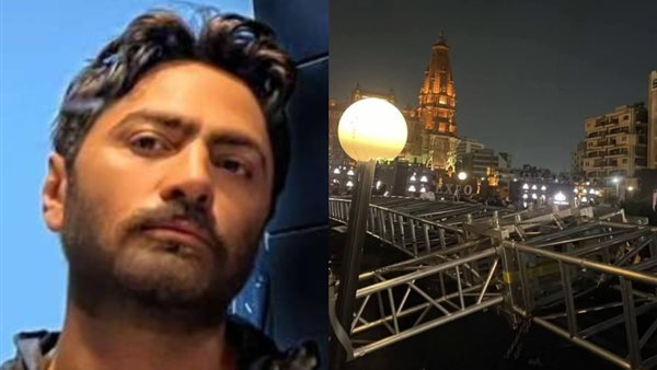  حفل تامر حسني بقصر البارون