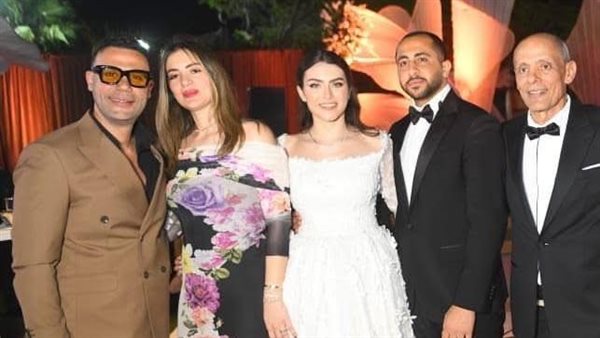 حفل زفاف ابنة شقيق عادل إمام