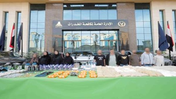 سقوط باقى التشكيل المتورط فى جلب الحشيش الاصطناعي
