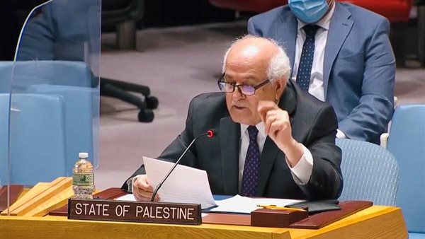 مندوب فلسطين الدائم لدى الأمم المتحدة رياض منصور