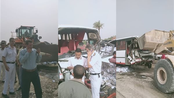 أسماء ضحايا حادث الطريق الإقليمي بالمنوفية اليوم