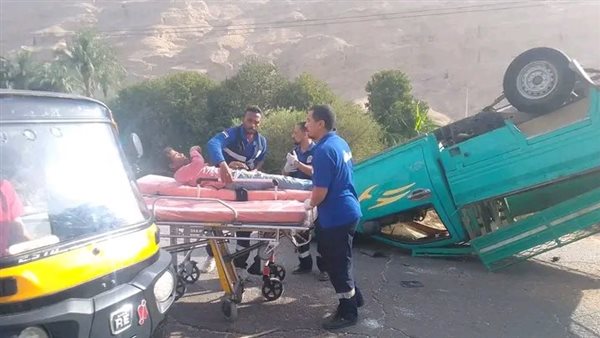  حادث طريق أسيوط اليوم
