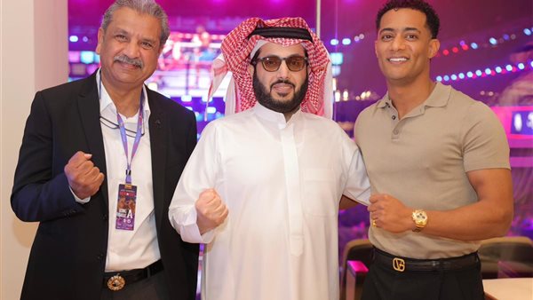 محمد رمضان وتركي آل الشيخ