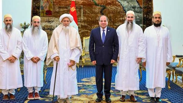 الرئيس السيسي يستقبل سلطان طائفة البهرة بالهند
