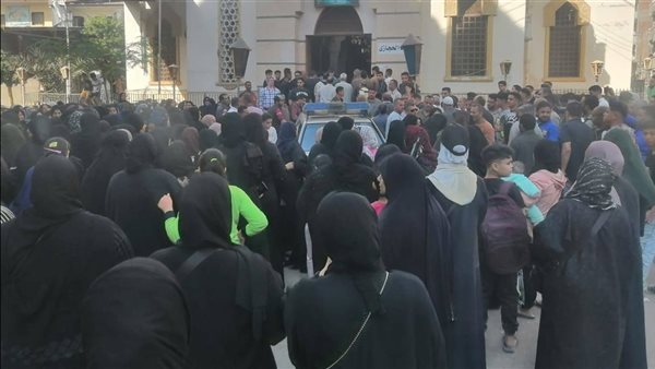 جنازة روان طالبة جامعة الزقازيق