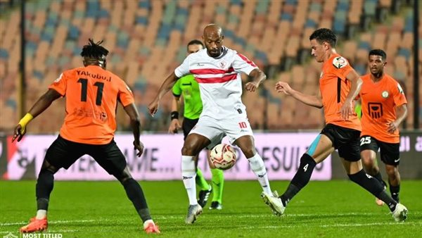 مباراة الزمالك والبنك الأهلي