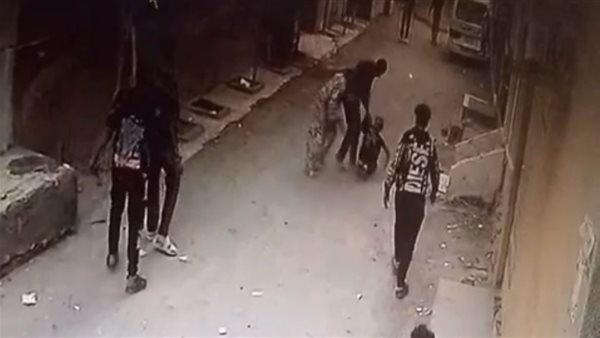 التعدي بالضرب على طفل معاق بالمرج 