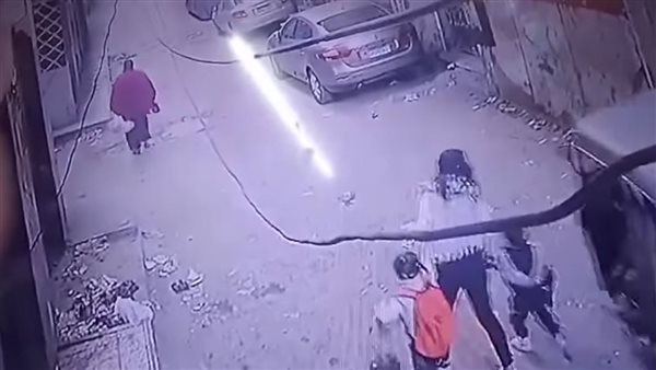 خطف طفل من يد والدته بالشارع 