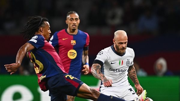 مباراة برشلونة وإنتر ميلان