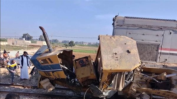 حادث قطار الضبعة اليوم