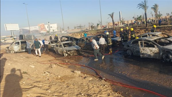 انفجار خط غاز اكتوبر