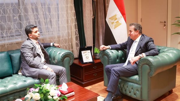 وزير الصحة يبحث مع وفد "برجيل الطبية" تعزيز التعاون في زراعة